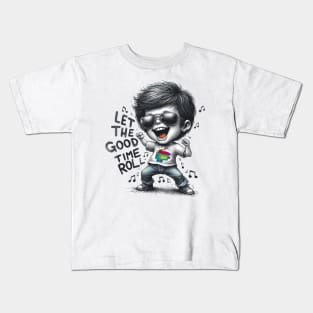 Let The Good Times Roll Kids T-Shirt